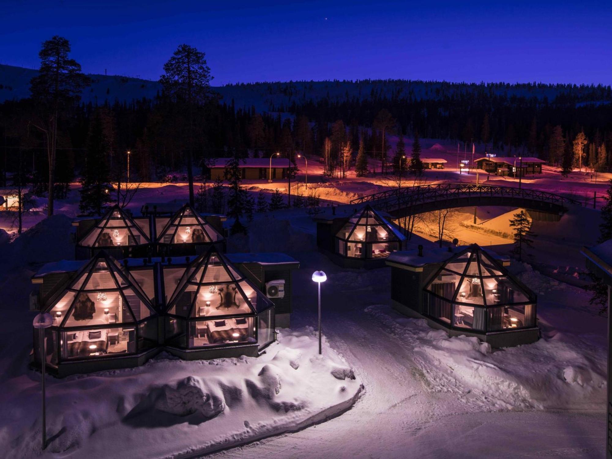 Santa'S Hotel Aurora & Igloos Luosto Exterior foto